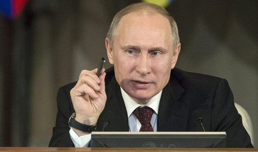 Путин возложил вину за обвал рубля и фондового рынка на ФРС США