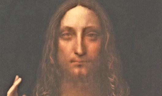 Картина Леонардо Да Винчи'Спаситель мира